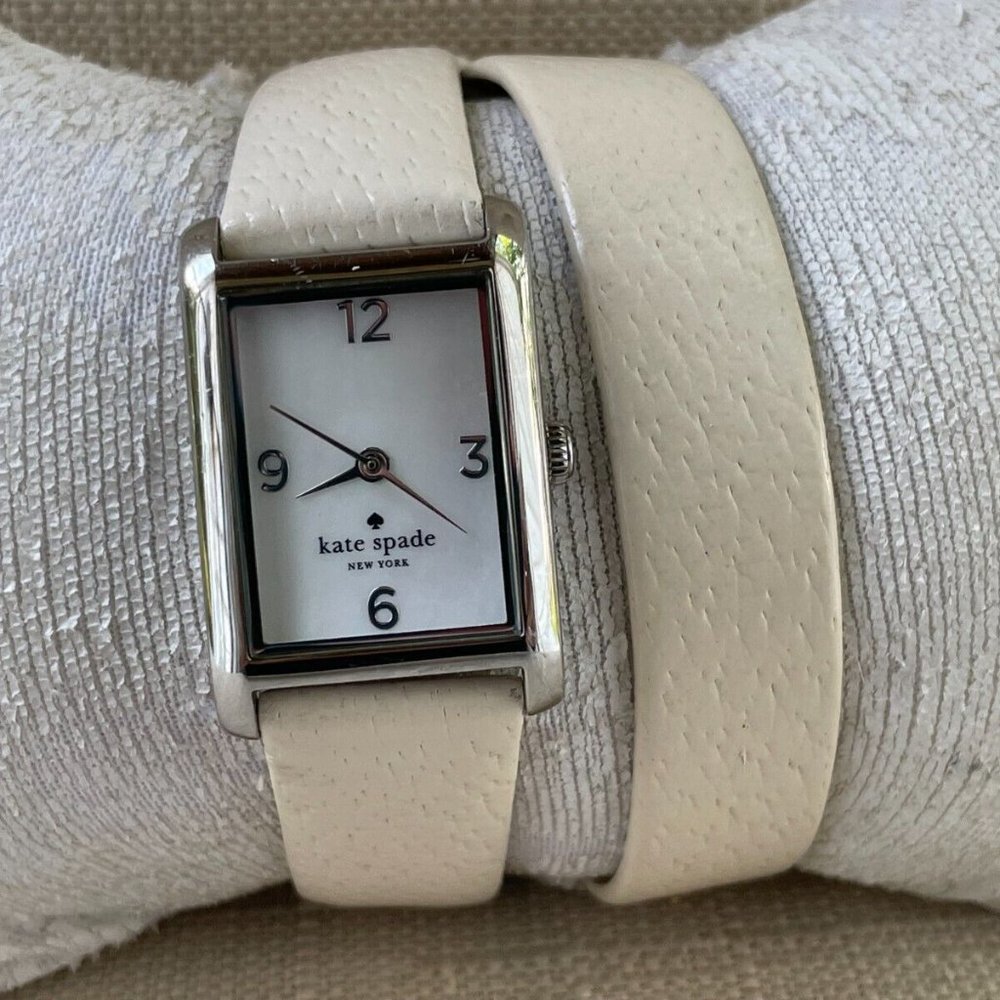 Kate Spade New York Women Wristwatch Leather Double Wrap Band Analog Watch - Picture 10 of 10
